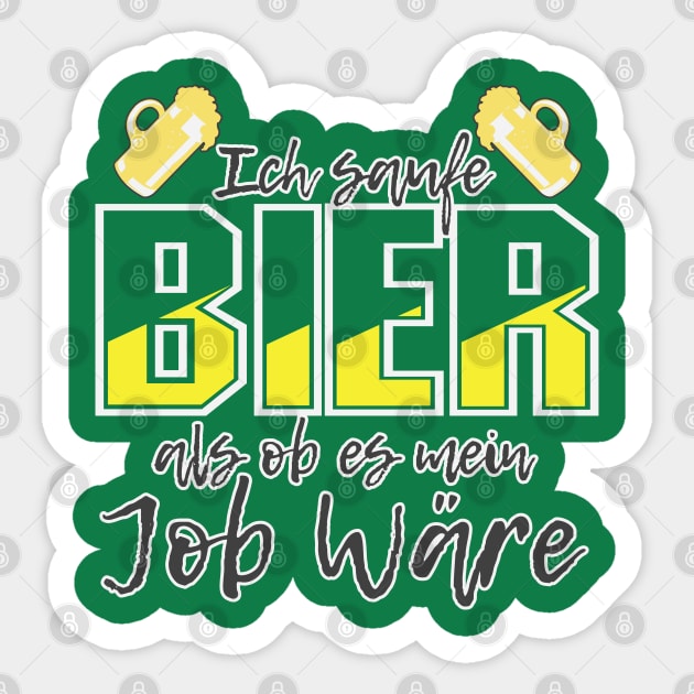 Beer Lover Shirtee Sticker by TeePixelate